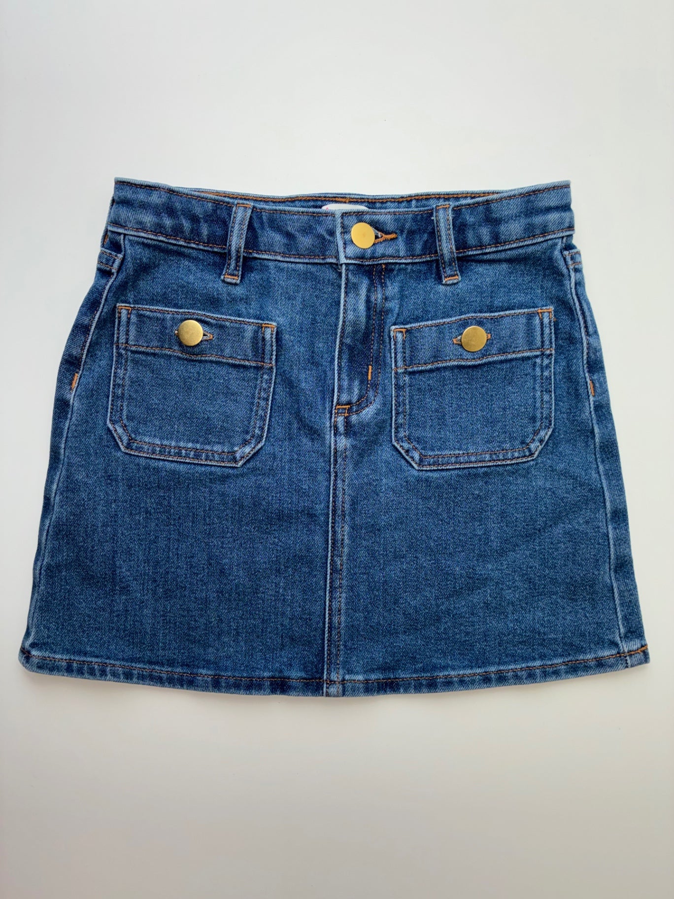 Crewcuts Skirt - Blue Denim | size 8
