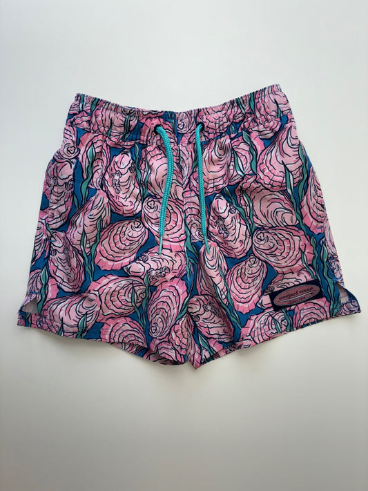 Vineyard Vines Swimsuit - Pink Oyster Shell Swim Trunks | size 4T