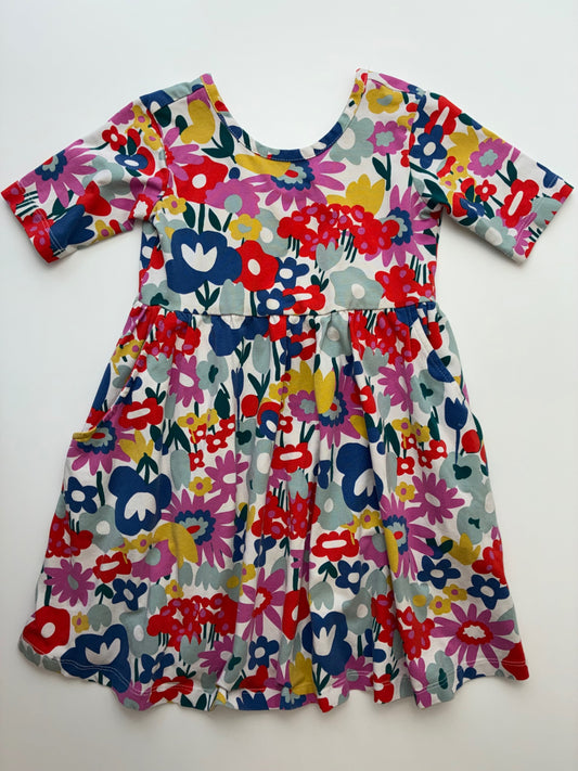 Hanna Andersson Dress - Multicolor Floral | size 4T