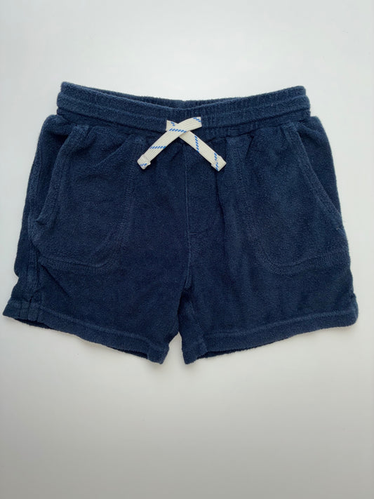 Crewcuts Shorts - Navy Blue Terry | size 5T