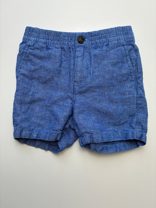Janie and Jack Shorts - Chambray | size 18 - 24 Months
