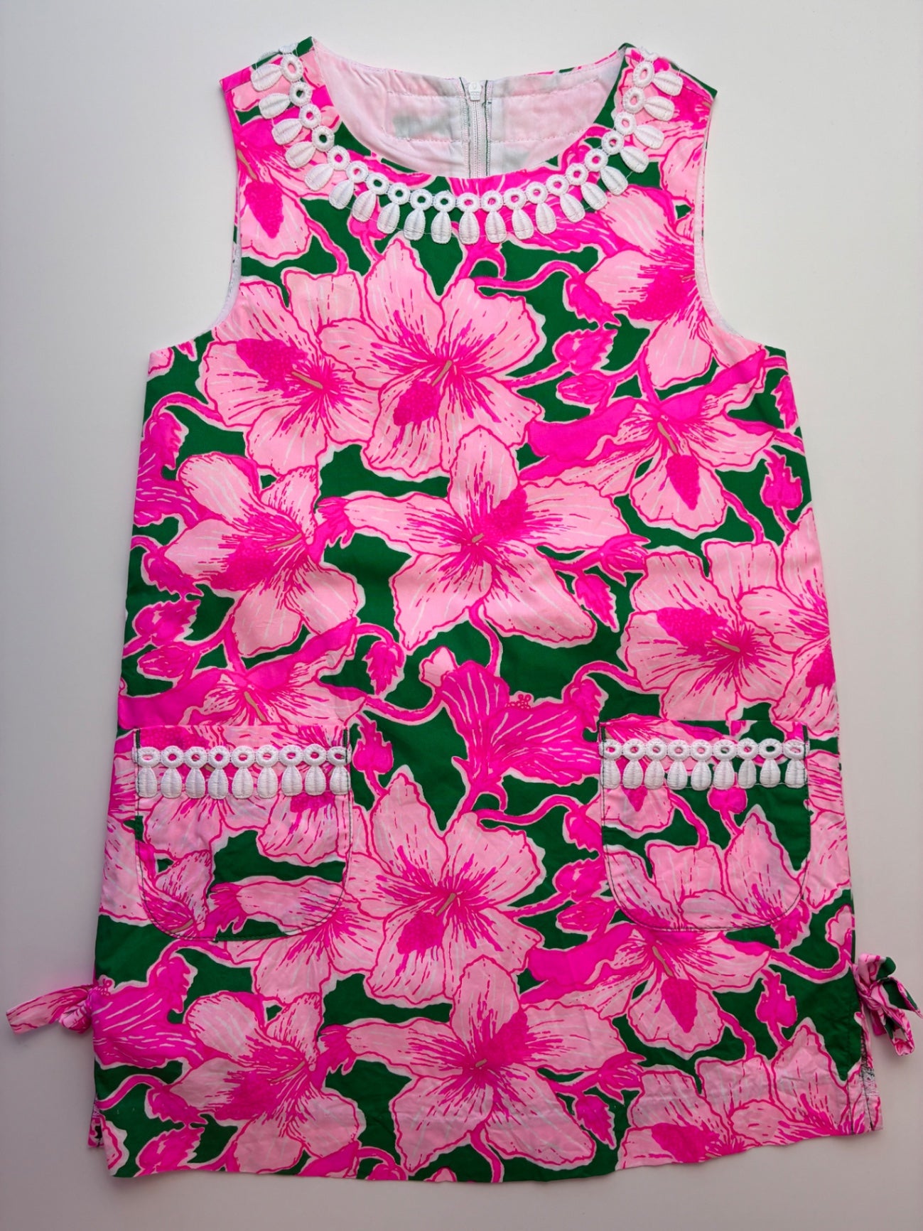 Lilly Pulitzer Dress - Pink Floral Shift | size 7