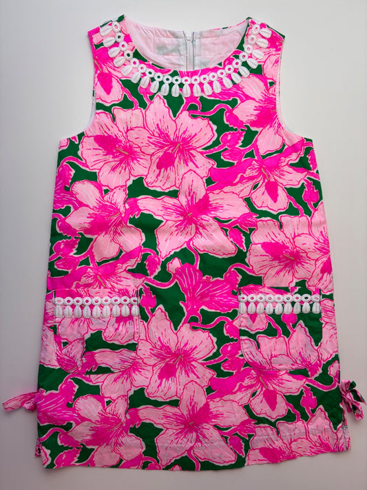Lilly Pulitzer Dress - Pink Floral Shift | size 7