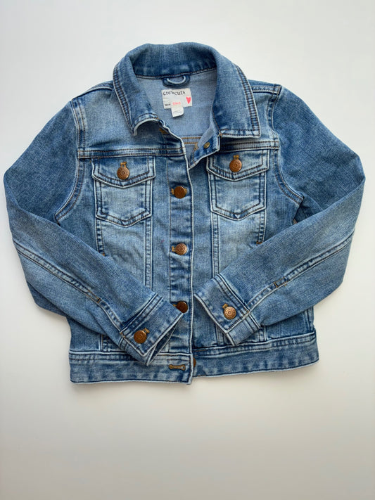 Crewcuts Jacket - Blue Denim | size 6/7