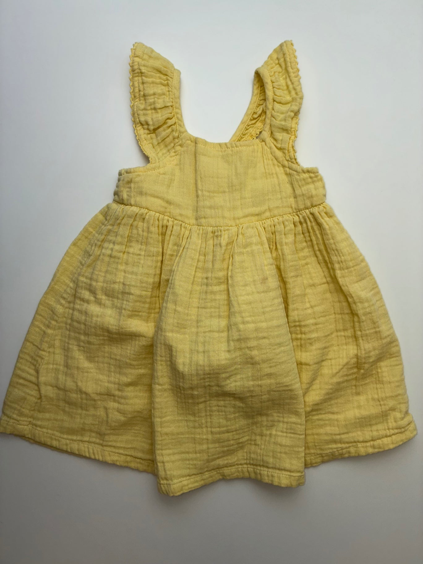 Baby Gap Dress - Yellow Muslin Sleeveless | size 2T