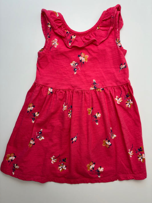 Baby Gap Dress - Pink Floral Sleeveless | size 2T