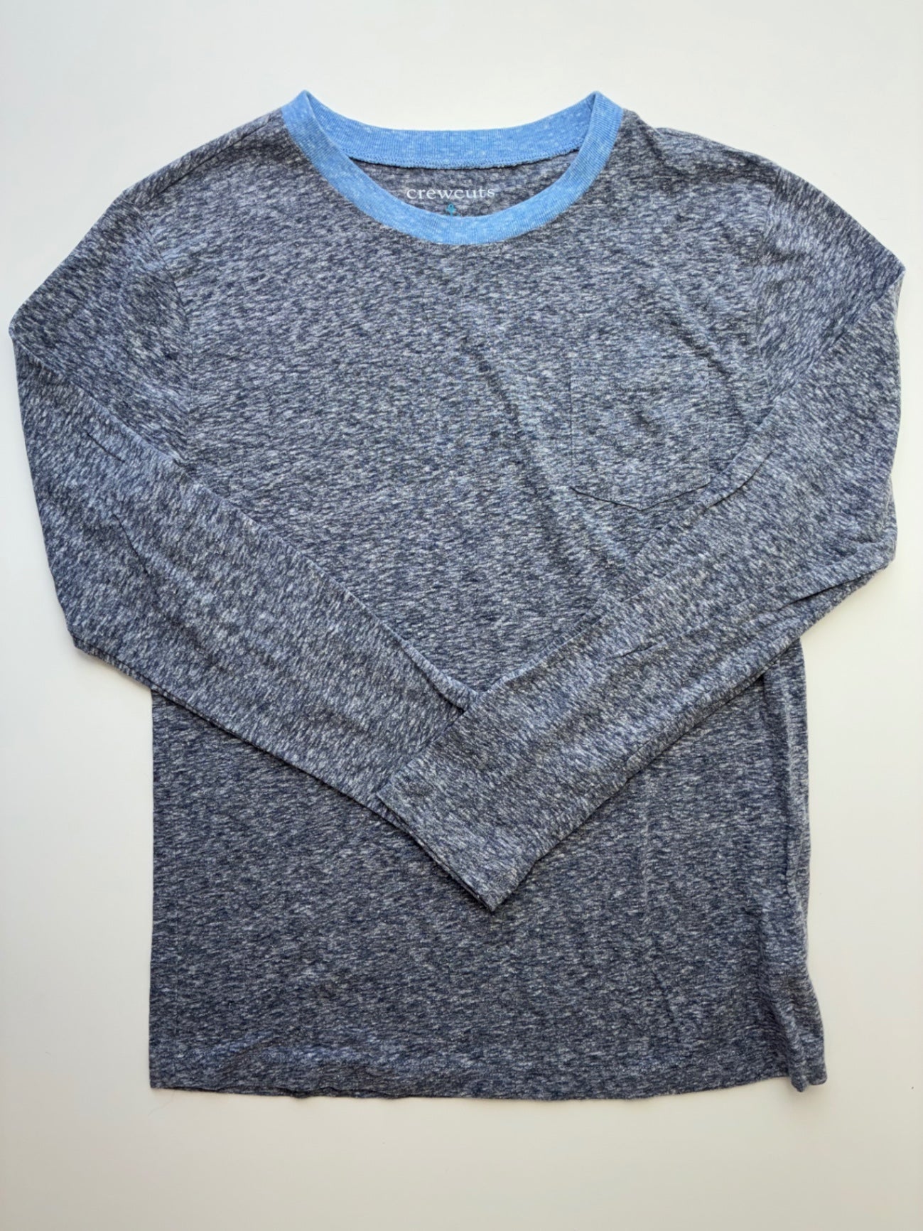 Crewcuts Long Sleeve T-Shirt - Gray Heathered | size 10