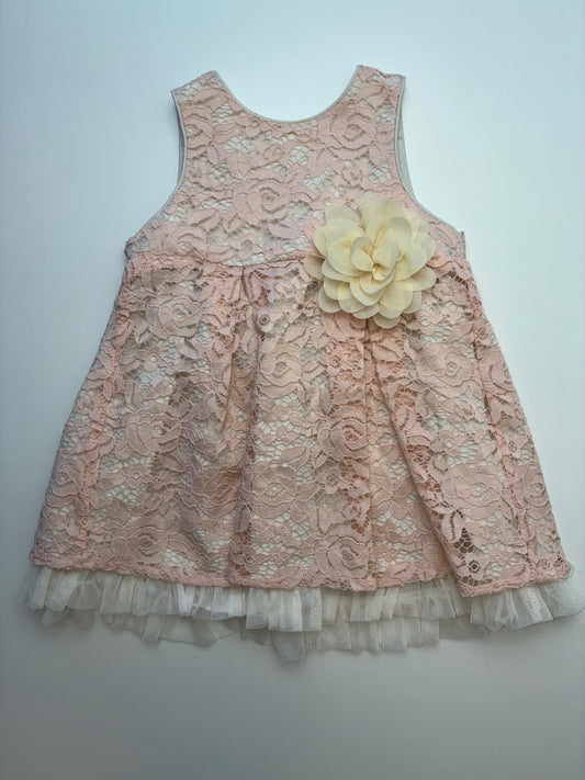 Marmellata Dress - Pink Lace | size 18 Months