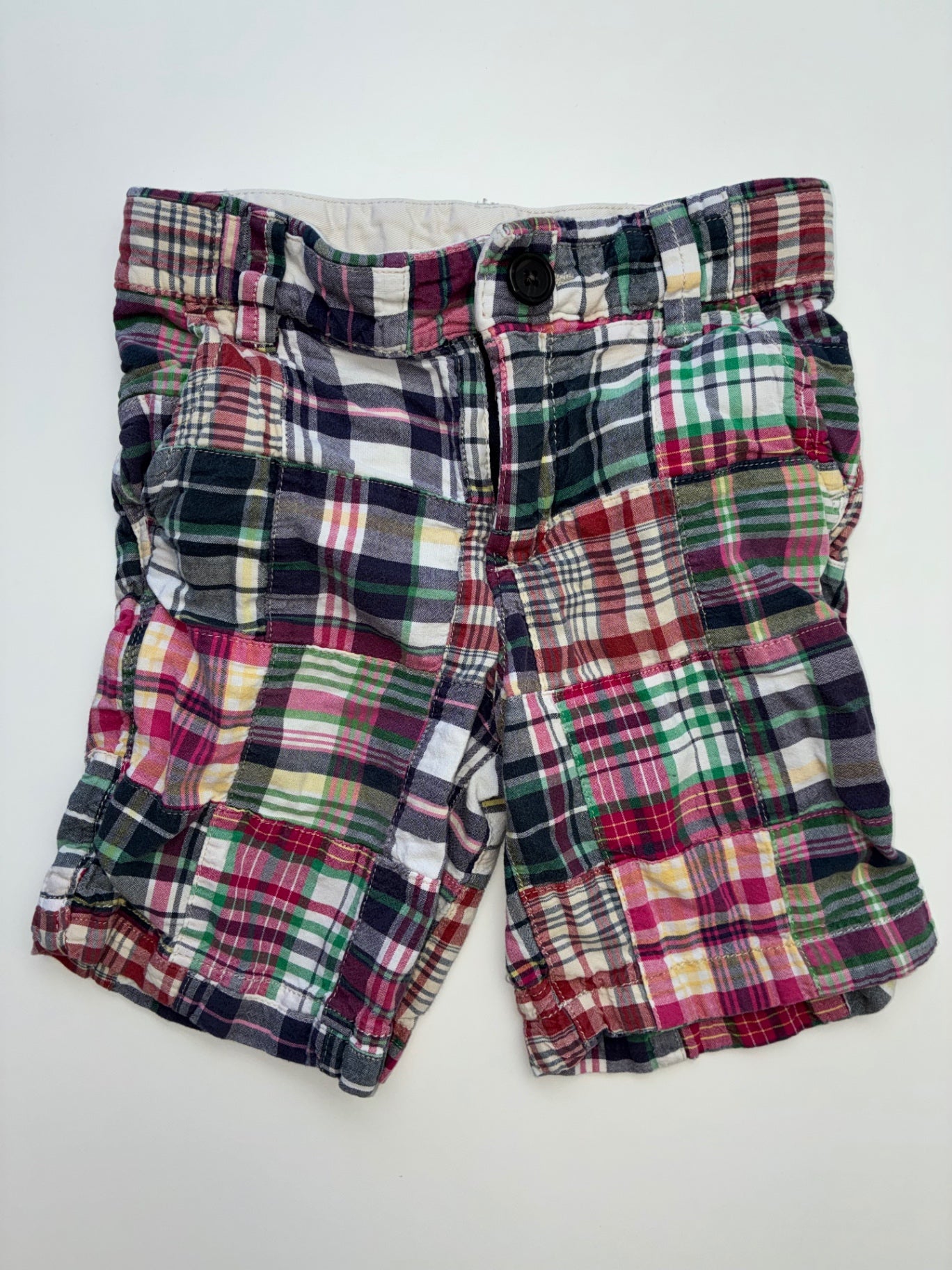 Baby Gap Shorts - Multicolor Madras Bermuda | size 3T
