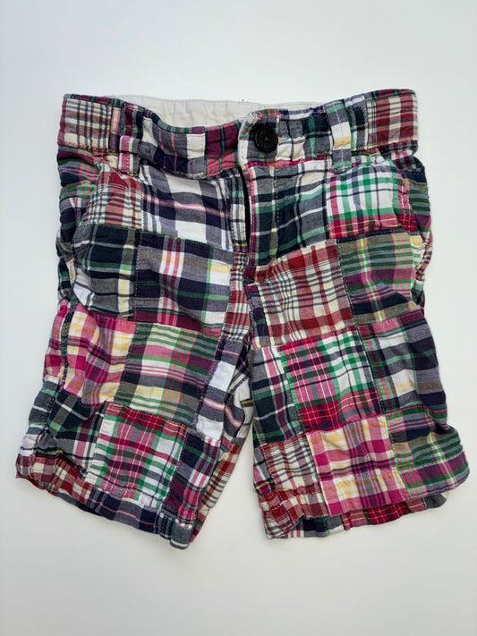 Baby Gap Shorts - Multicolor Madras Bermuda | size 3T