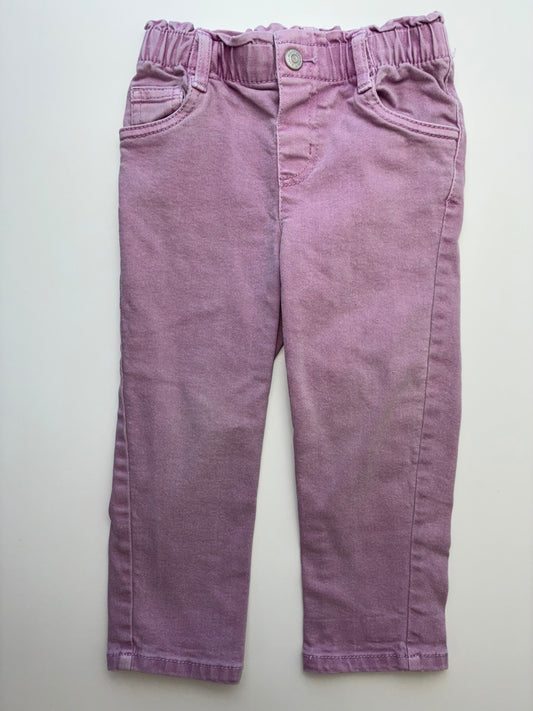 Cat & Jack Jeans - Purple Elastic Waist | size 3T