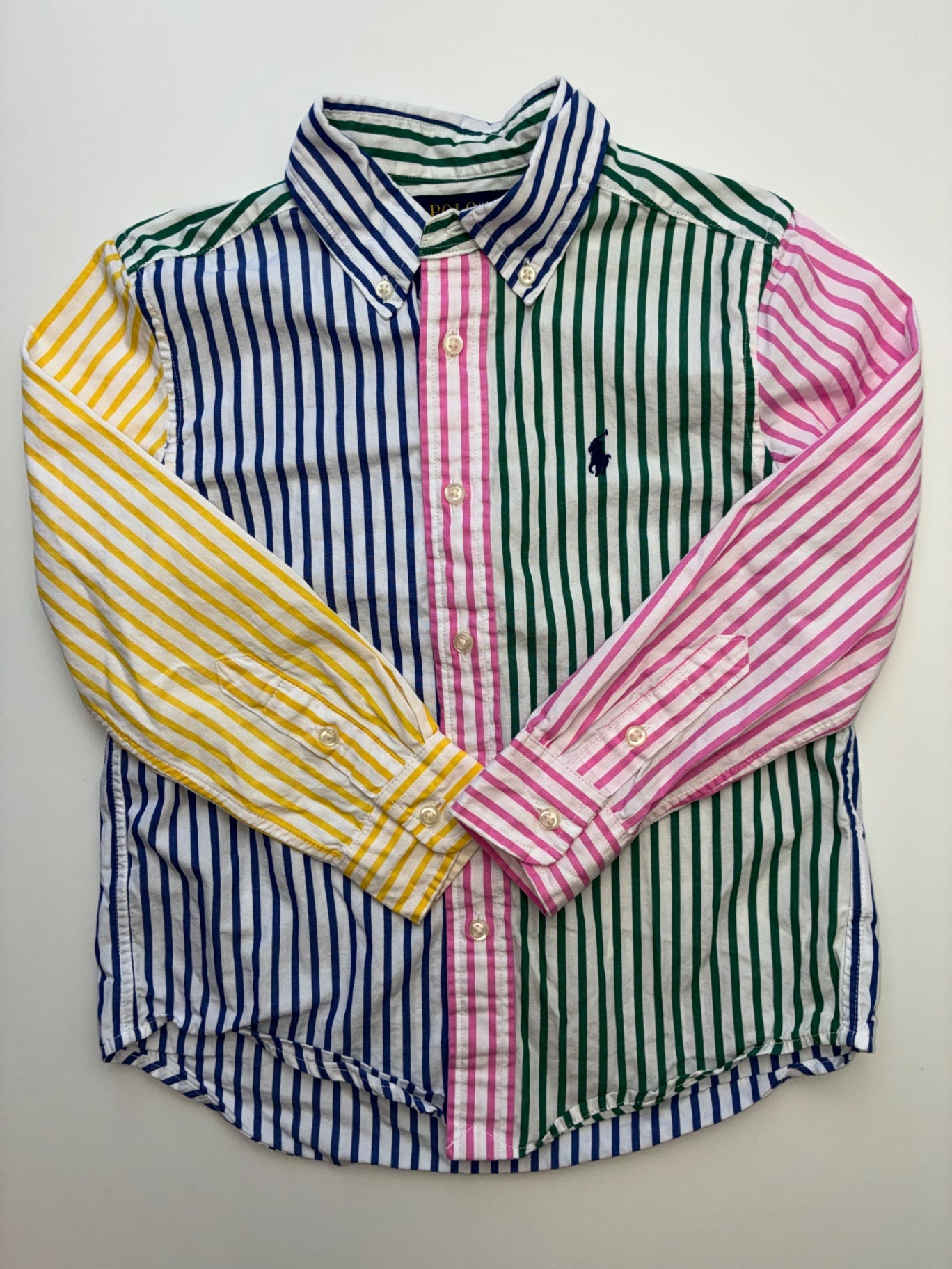 Polo Ralph Lauren Shirt - Multicolor Striped Button Down | size 5T