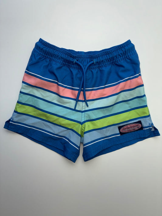 Vineyard Vines Swimsuit - Blue Striped Swim Trunks | size 3T