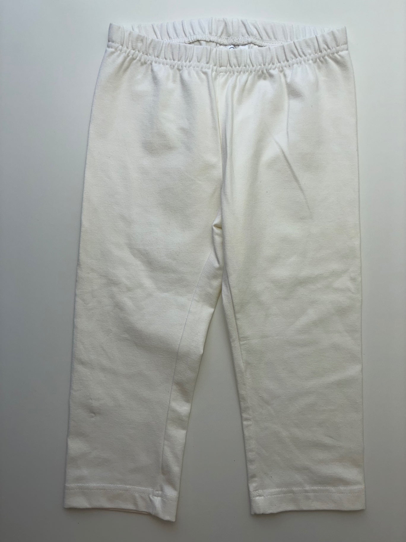 Hanna Andersson Leggings - Cream Capri | size 8