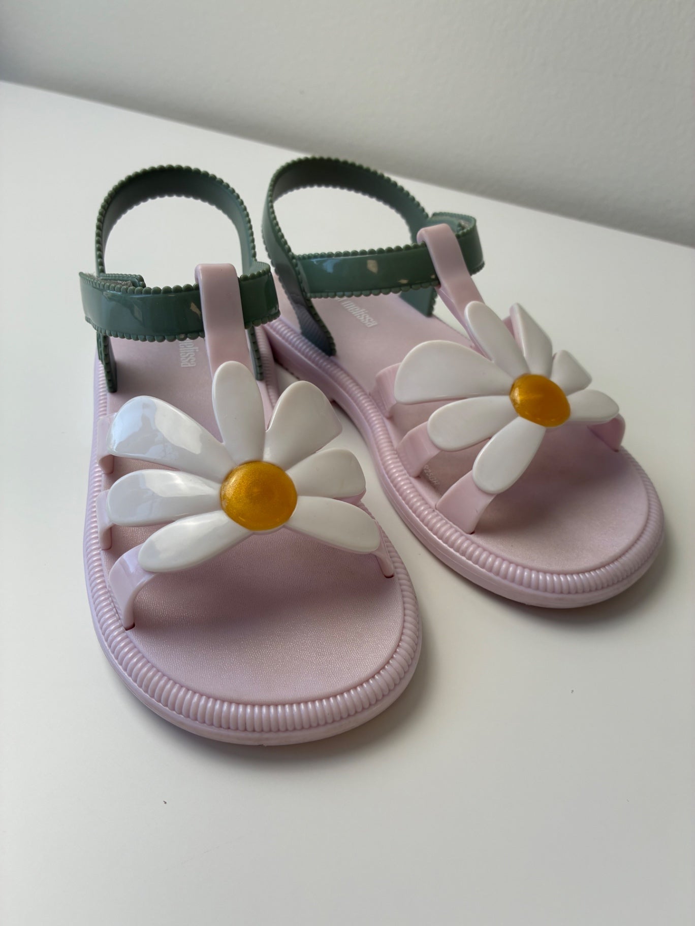 Mini Melissa Shoes - Pink Hip Bloomy Sandals | size Shoe 13
