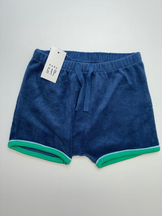 Baby Gap Shorts - Navy Blue Terry Cloth | size 6 - 12 Months