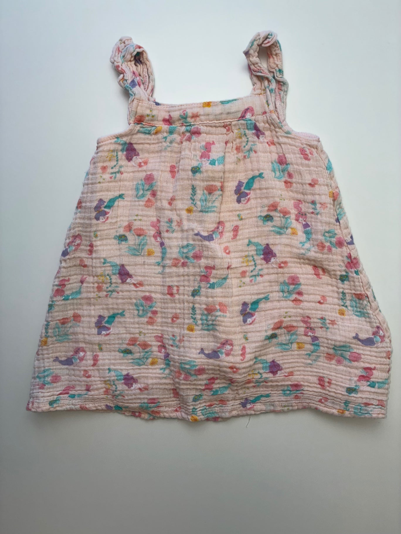 Angel Dear Dress - Pink Floral Muslin | size 2T
