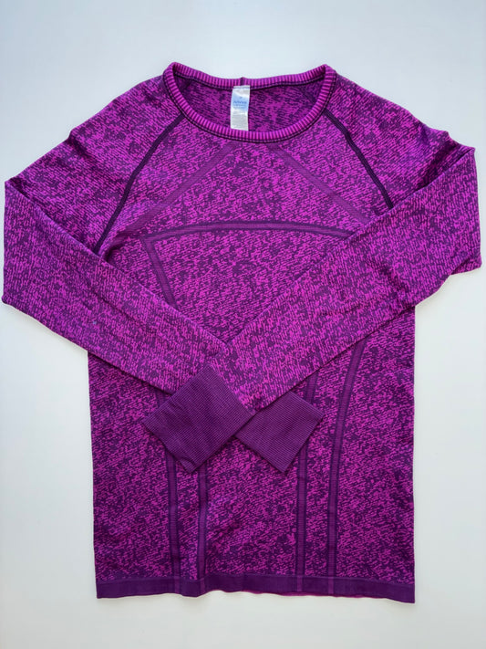 Ivivva Long Sleeve T-Shirt - Purple Heathered | size 14