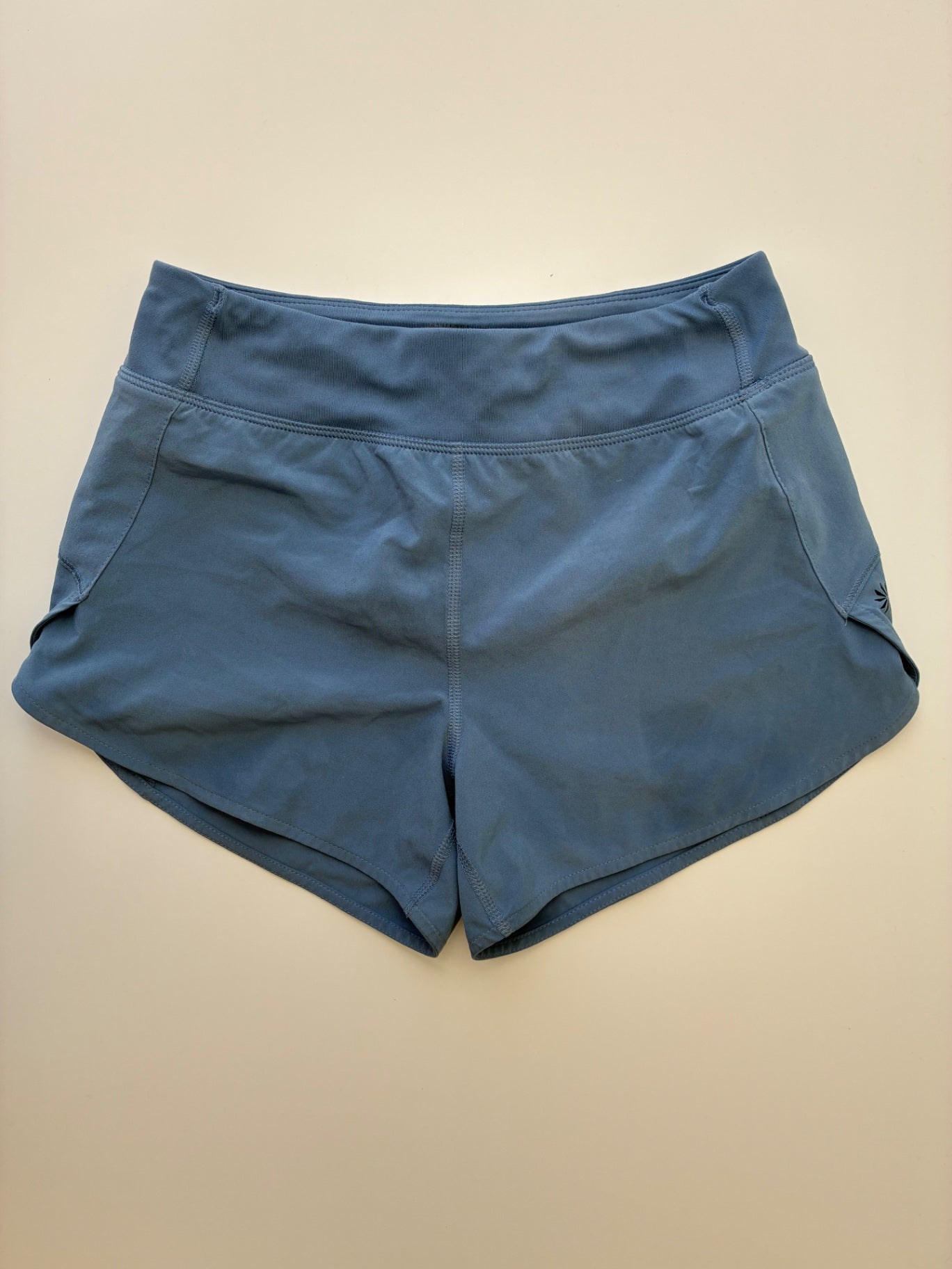 Athleta Girl Shorts - Blue Run the World 3" | size 8/10