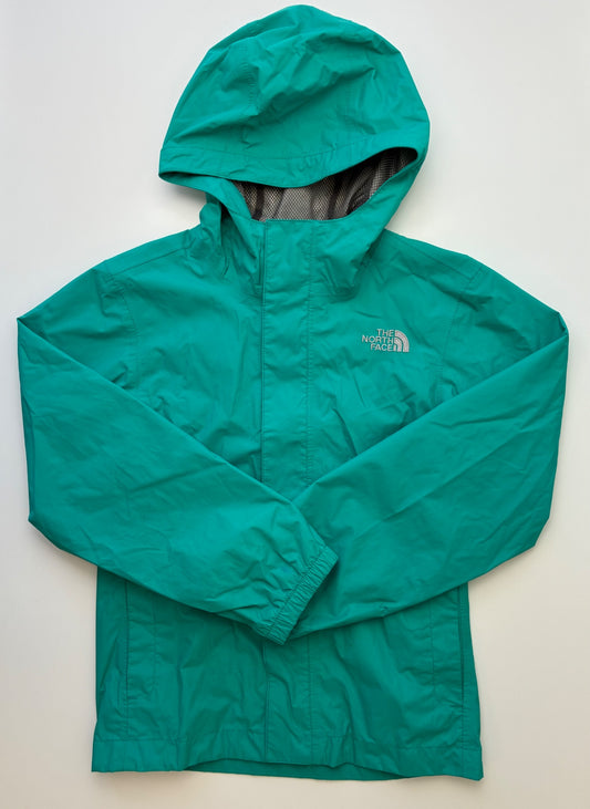 The North Face Jacket - Green Rain Coat | size 7/8