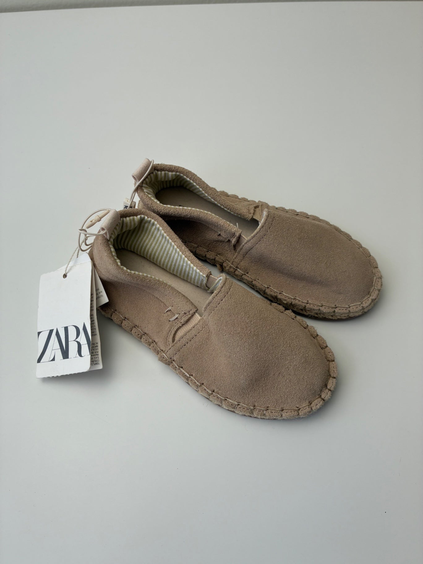 Zara Shoes - Tan Suede Espadrilles | size Shoe 10.5