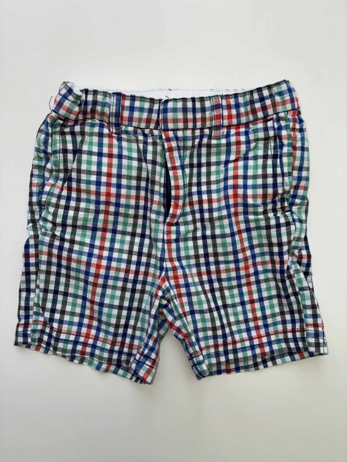EGG New York Shorts - Multicolor Plaid | size 18 Months