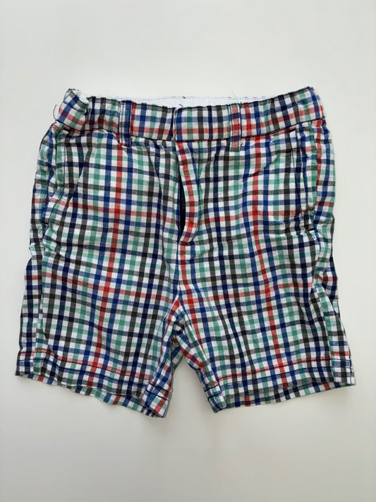 EGG New York Shorts - Multicolor Plaid | size 18 Months