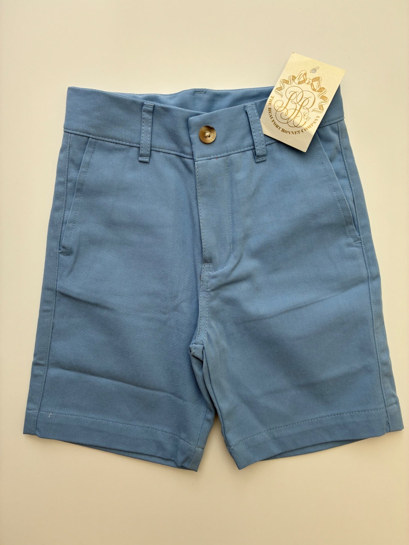 The Beaufort Bonnet Company Shorts - Blue 100% Cotton Chino | size 6