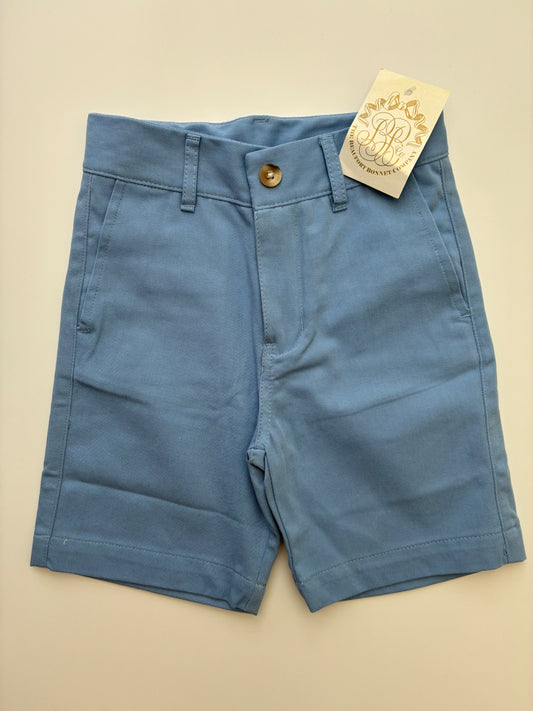 The Beaufort Bonnet Company Shorts - Blue 100% Cotton Chino | size 6