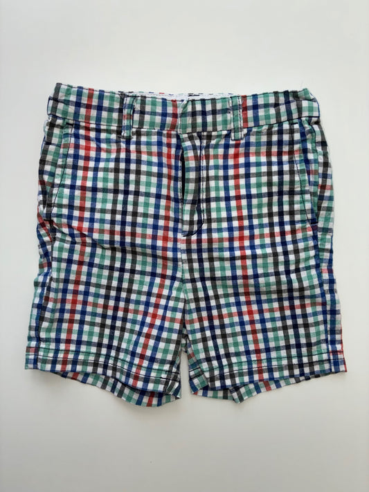 EGG New York Shorts - Multicolor Plaid | size 12 Months