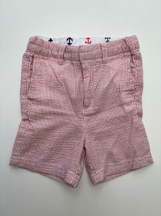 EGG New York Shorts - Red Seersucker | size 12 Months