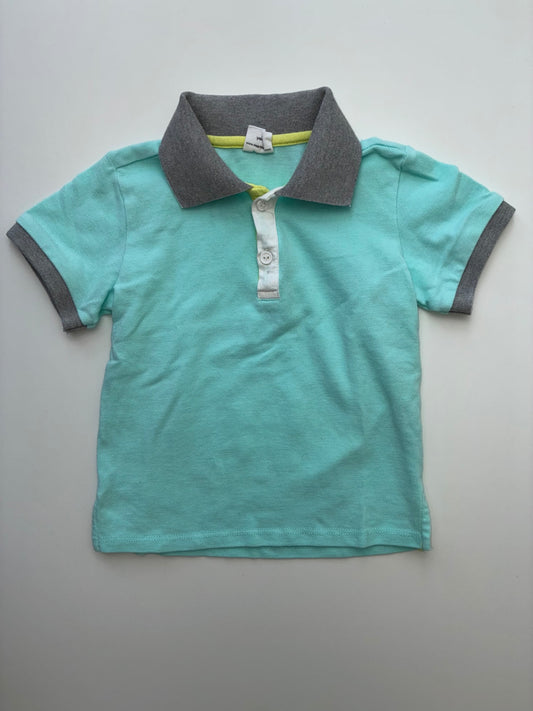 EGG New York Shirt - Blue 100% Cotton Polo | size 2T