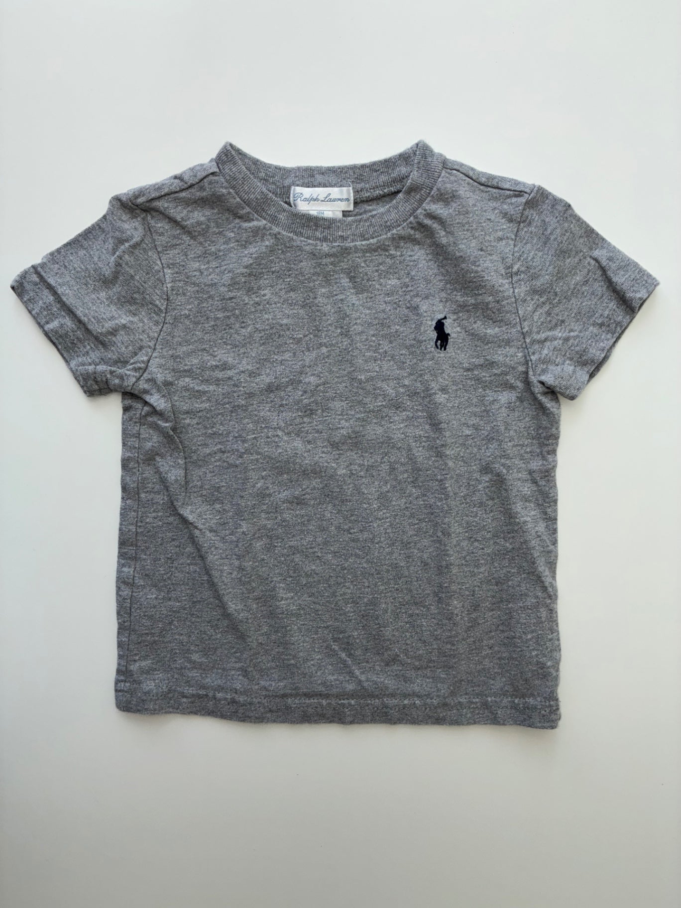 Ralph Lauren T-Shirt - Gray Heathered | size 18 Months