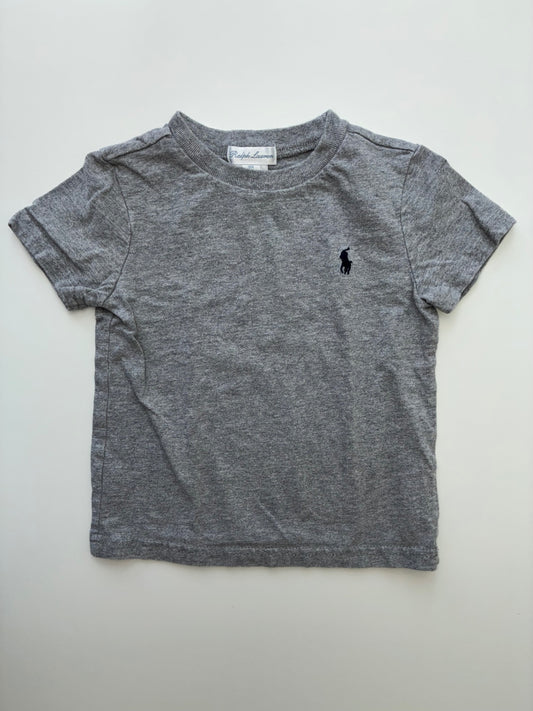 Ralph Lauren T-Shirt - Gray Heathered | size 18 Months