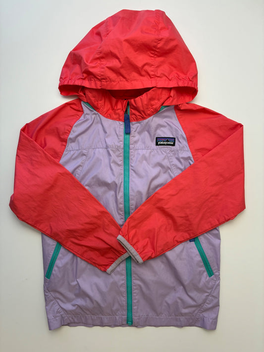 Patagonia Jacket - Purple Color Block Windbreaker | size 5T