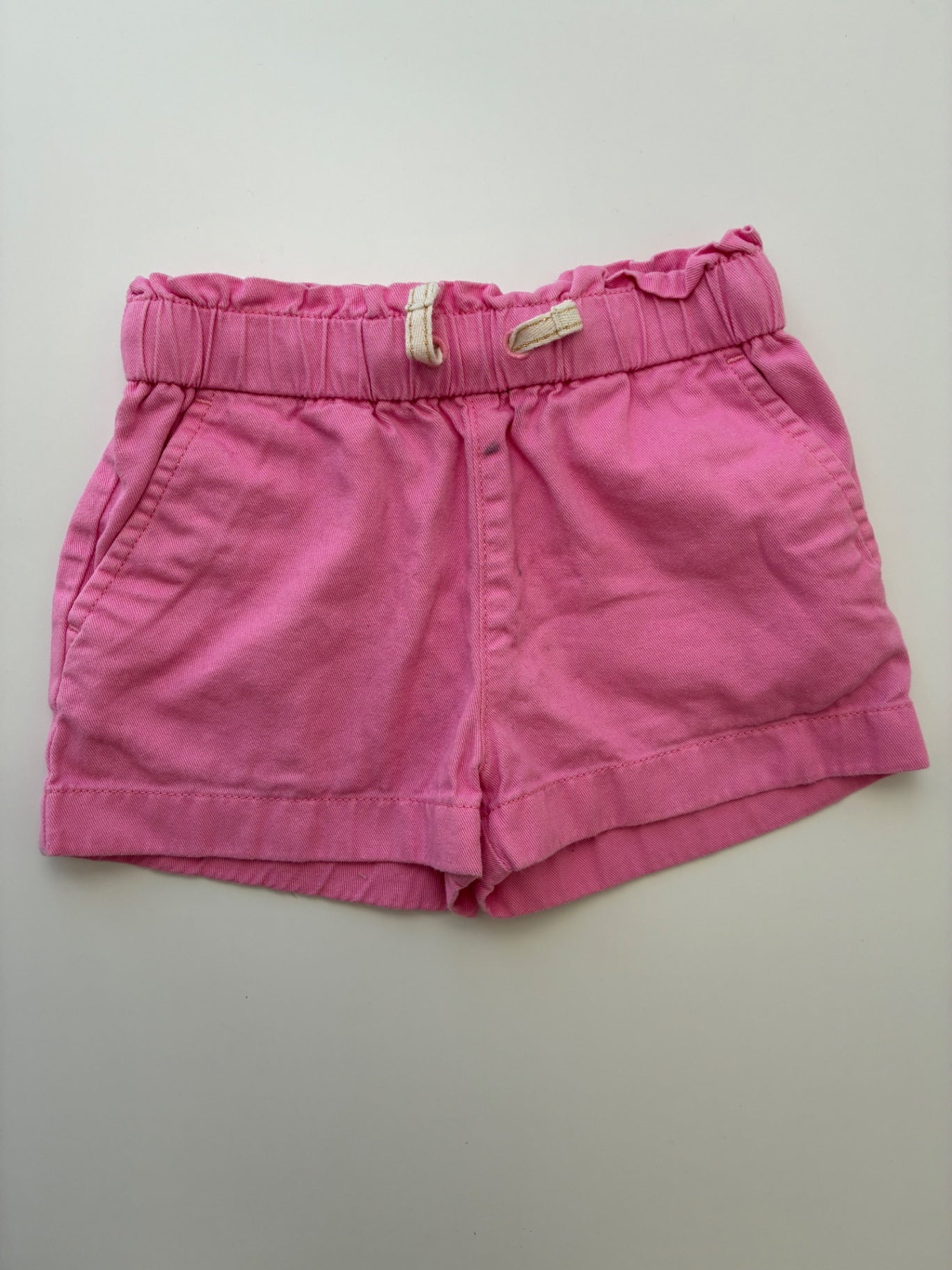 Crewcuts Shorts - Pink Pull-On Twill | size 4T