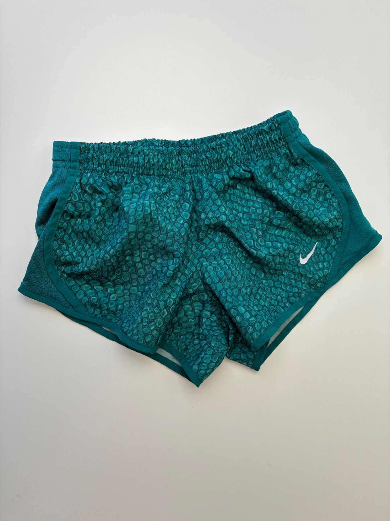 Nike Shorts - Green Diamond Print | size 6/7
