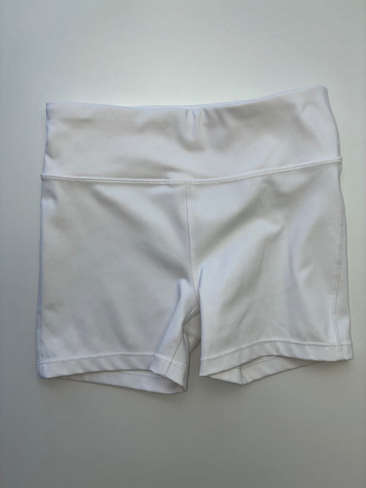 Athleta Girl Shorts - White Biker Shorts | size 8/10