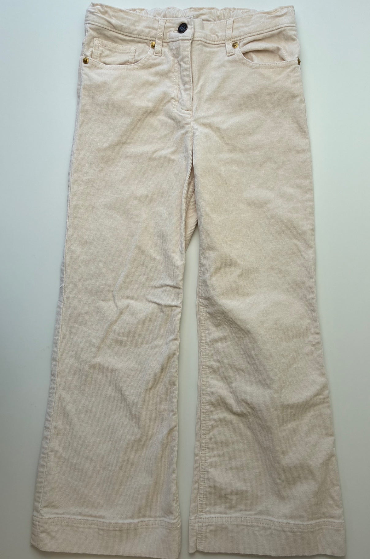 Crewcuts Pants - Cream Bootcut Corduroy | size 10