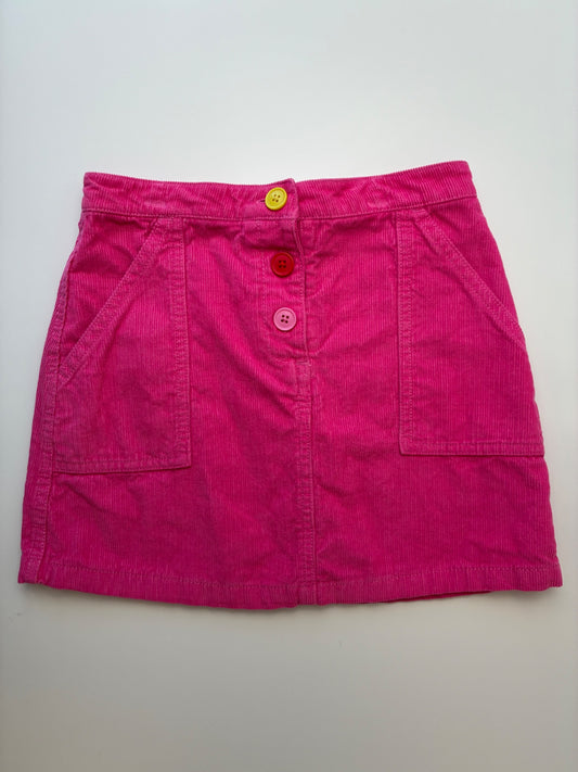 Mini Boden Skirt - Pink Corduroy | size 8/9