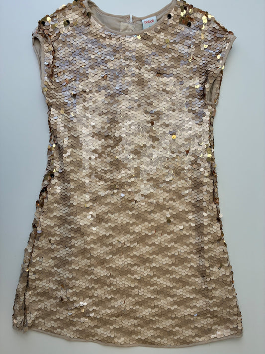 Boboli Dress - Gold Sequins | size 8
