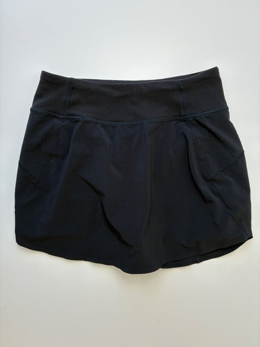 Athleta Girl Skirt - Black Run the World Skort | size 8/10