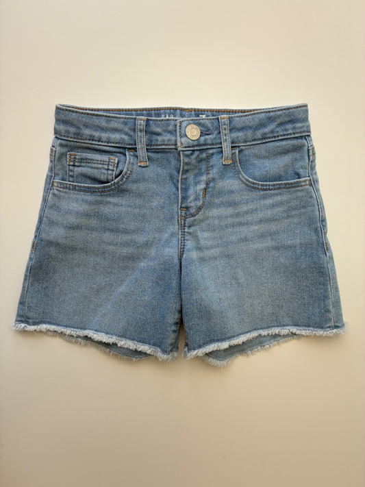 Gap Kids Shorts - Blue Denim Midi Short | size 7