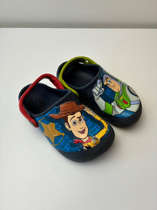 Crocs Shoes - Navy Blue Woody + Buzz Lightyear Classic Clog | size Shoe 11