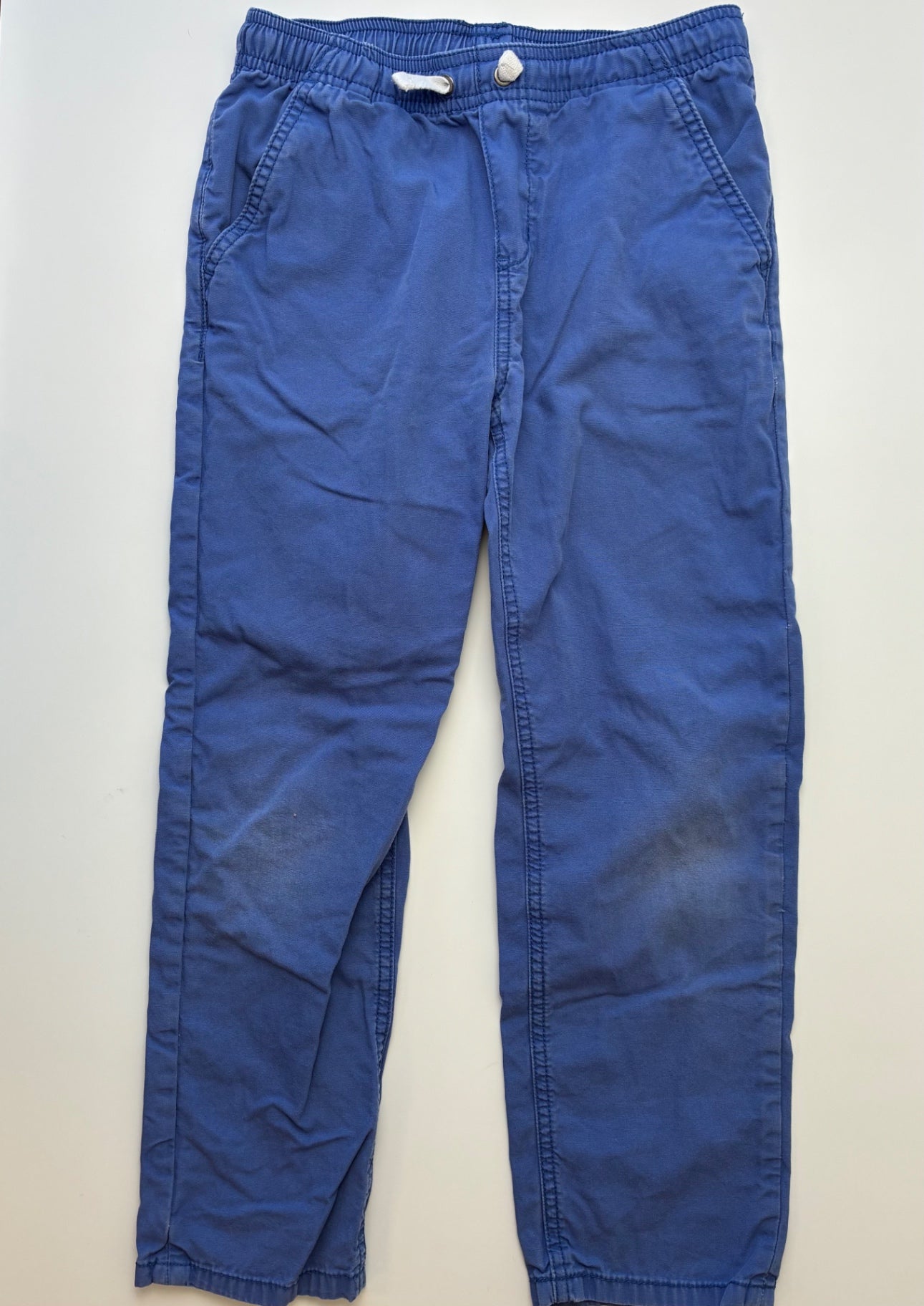 Hanna Andersson Pants - Blue Twill Pull-On | size 10