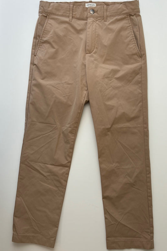 Crewcuts Pants - Tan Performance Chino | size 10