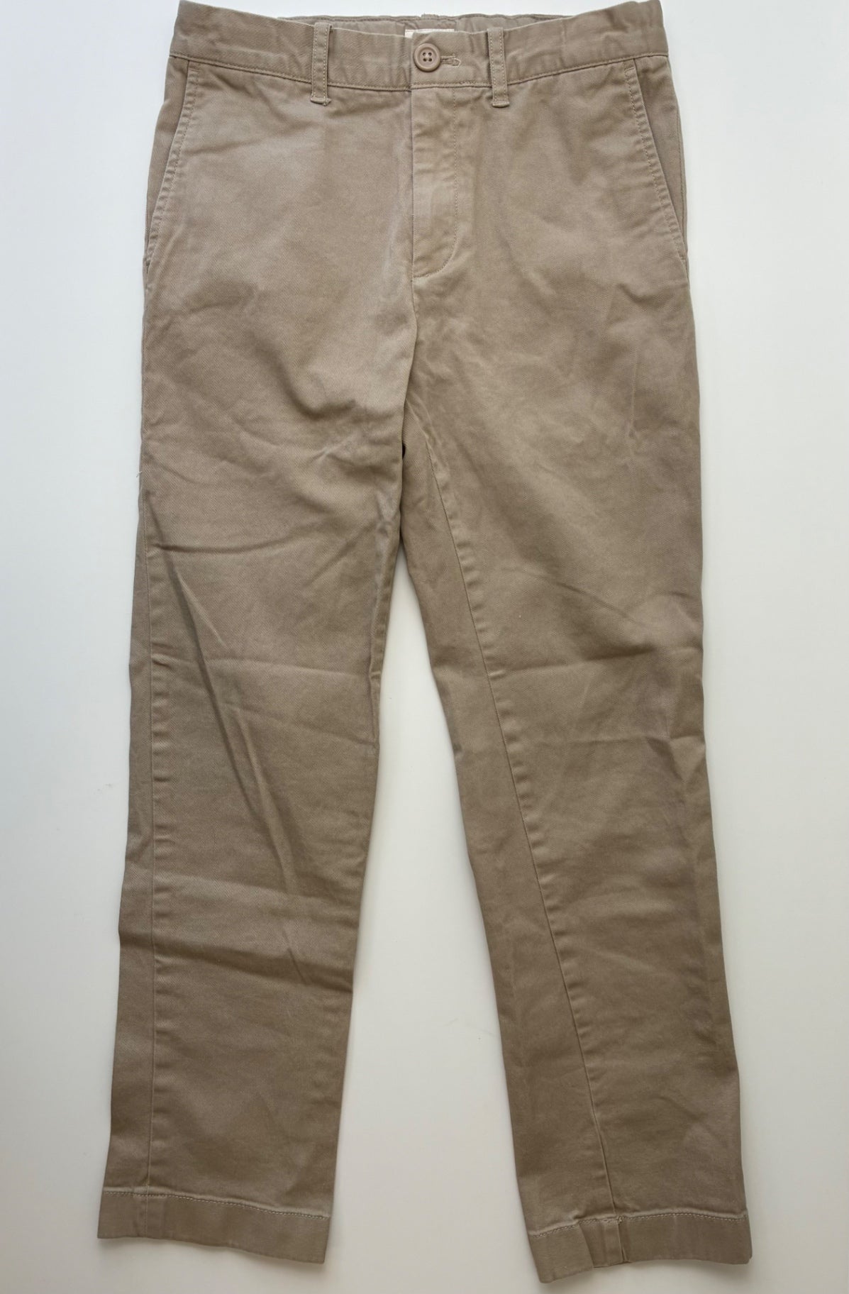 Crewcuts Pants - Tan Slim Chino | size 10