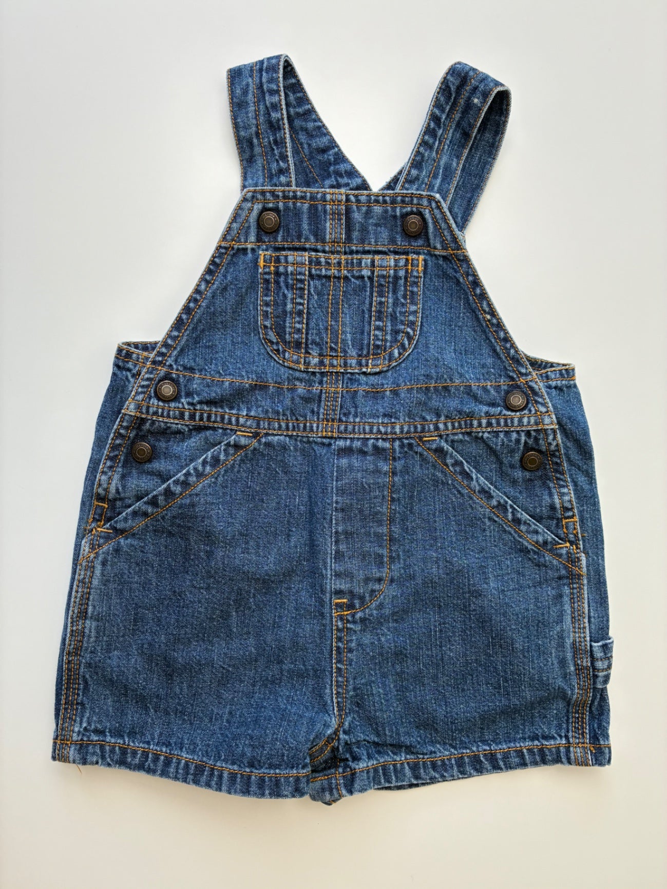 Baby Gap Overalls - Blue Denim | size 3 - 6 Months