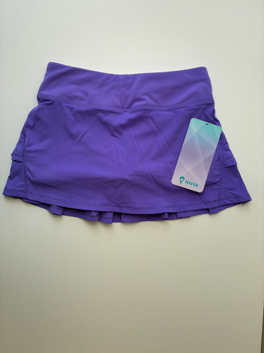Ivivva Skirt - Purple Set the Pace Skort | size 10