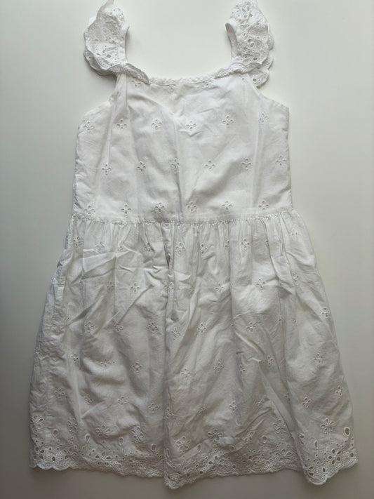 Gap Kids Dress - White Eyelet | size 6/7